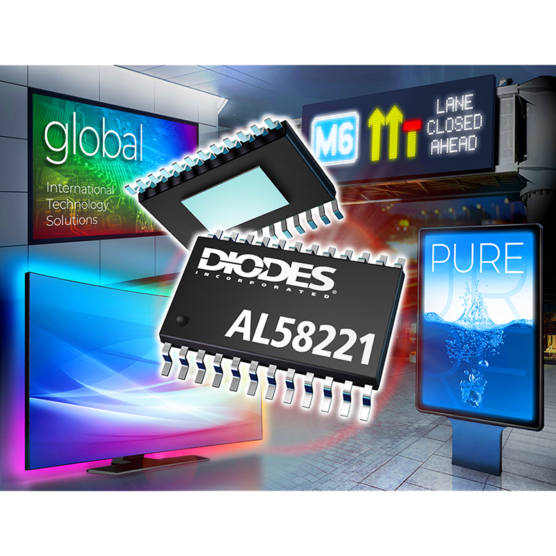 Channel Led Driver From Diodes Incorporated