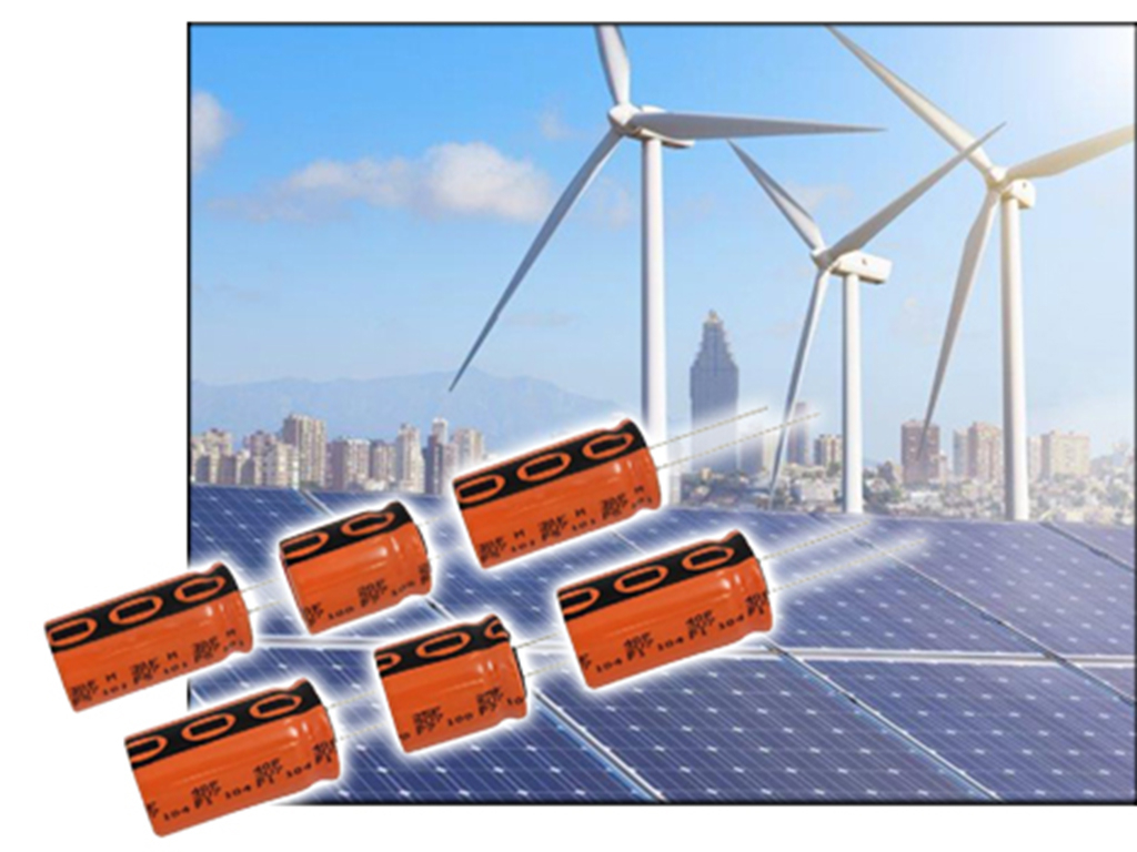 Energy storage capacitors released in smaller case sizes