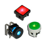 CIT Relay & Switch CL1200 Series Bi-Color LED Pushbutton Switch