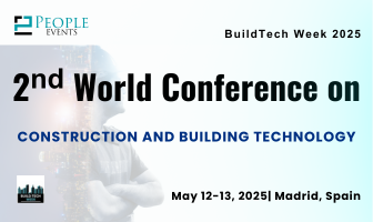 2nd World Conference on Construction & Building Technology