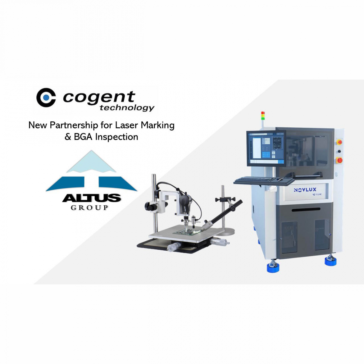 Altus assists cogent technology with PCB traceability