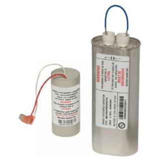 Defibrillator capacitors offer high energy density